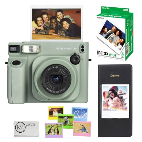 Amazon | FUJIFILM INSTAX ワイド400インスタントカメラ | セージ